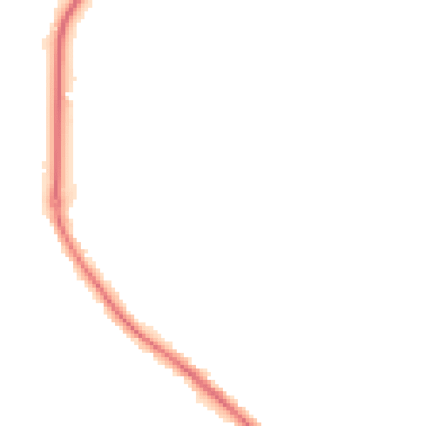 Night-time road noise heatmap for GU24 9HF