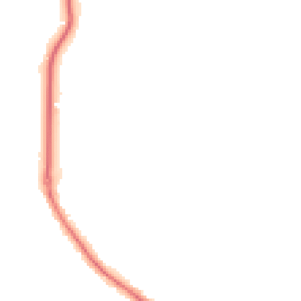 Night-time road noise heatmap for GU24 9HQ
