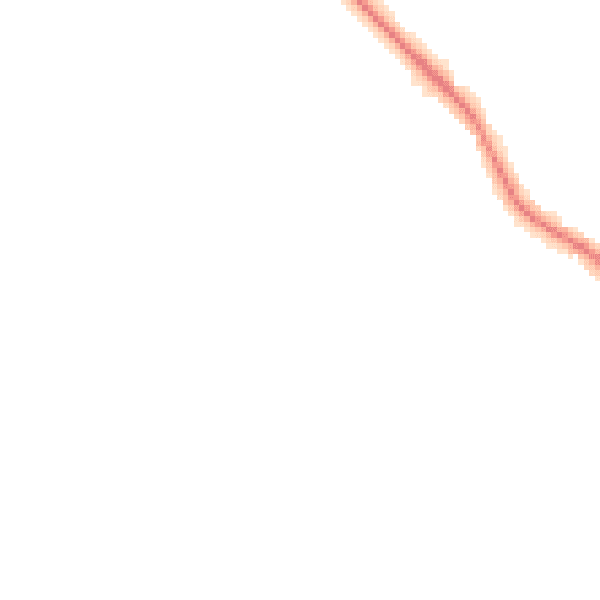 Night-time road noise heatmap for GU24 9PB