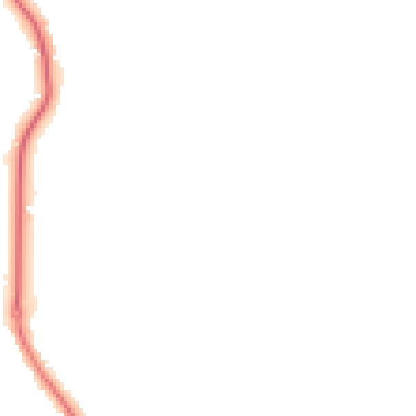 Night-time road noise heatmap for GU24 9SB
