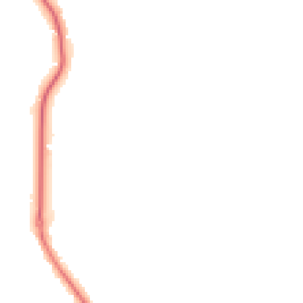 Night-time road noise heatmap for GU24 9SD