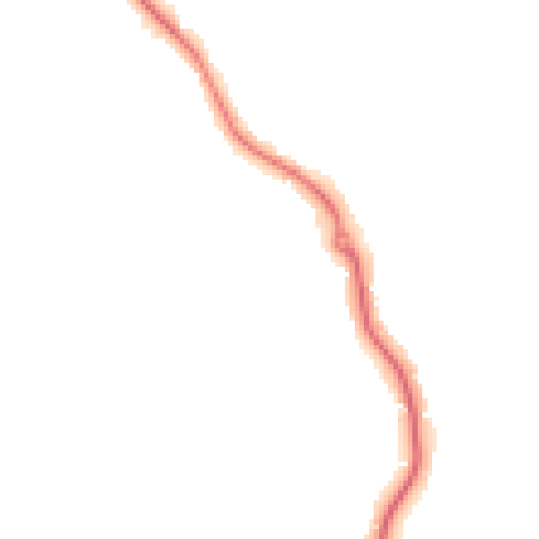 Night-time road noise heatmap for GU24 9XJ