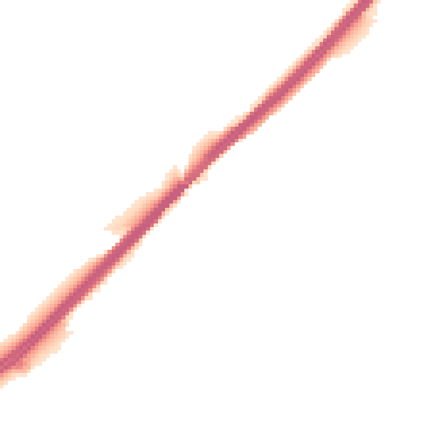 Night-time road noise heatmap for GU26 6BT