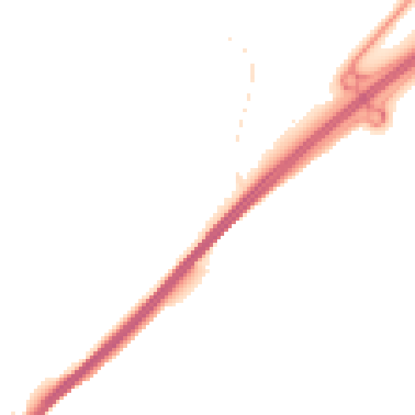 Night-time road noise heatmap for GU26 6BY