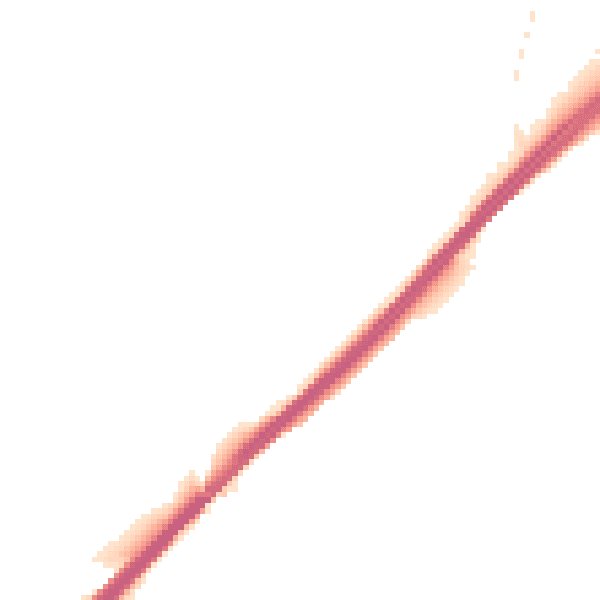 Night-time road noise heatmap for GU26 6GD