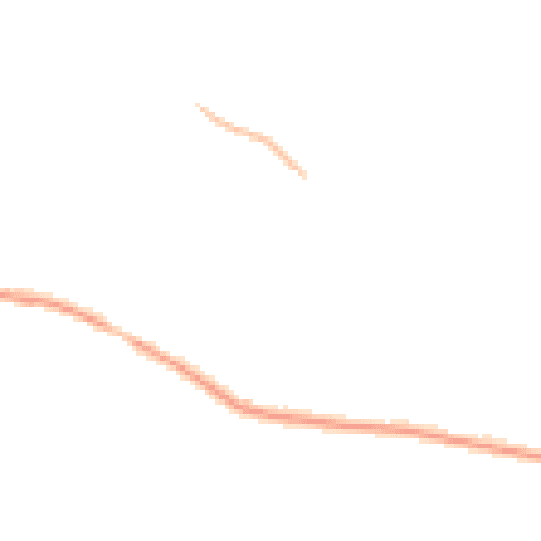 Night-time road noise heatmap for GU26 6GE