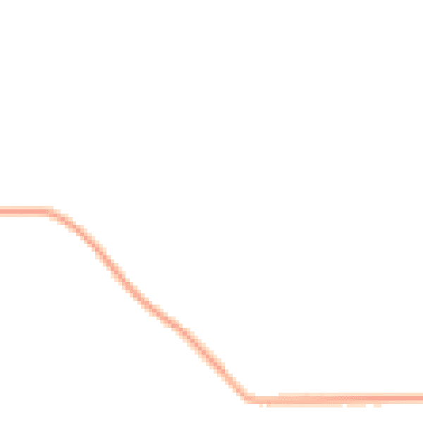 Night-time road noise heatmap for GU26 6GX