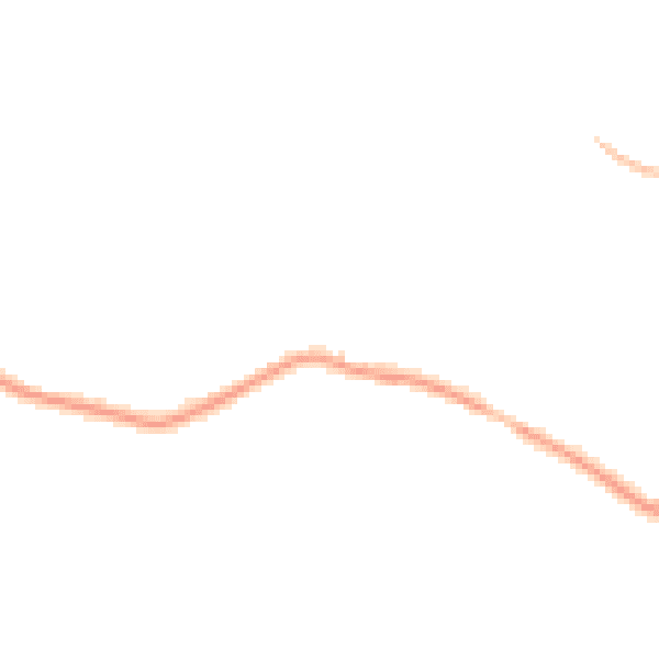 Night-time road noise heatmap for GU26 6NR