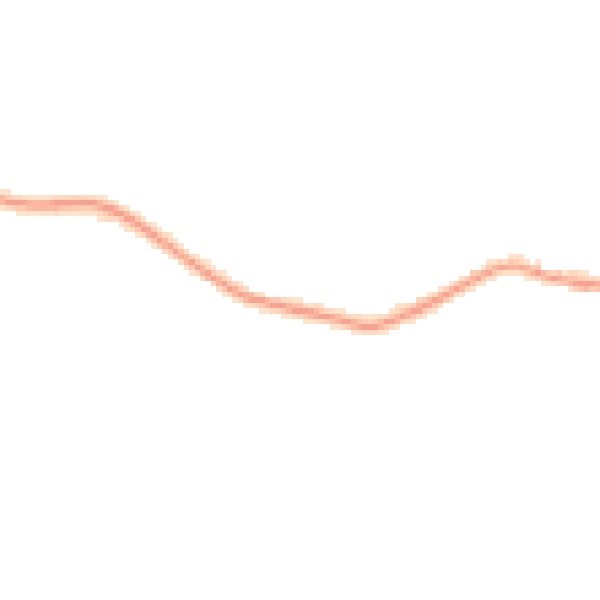 Night-time road noise heatmap for GU26 6PE