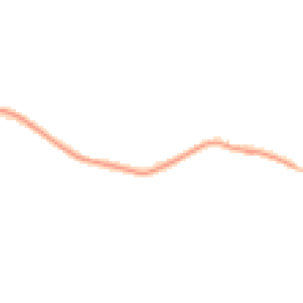 Night-time road noise heatmap for GU26 6PL