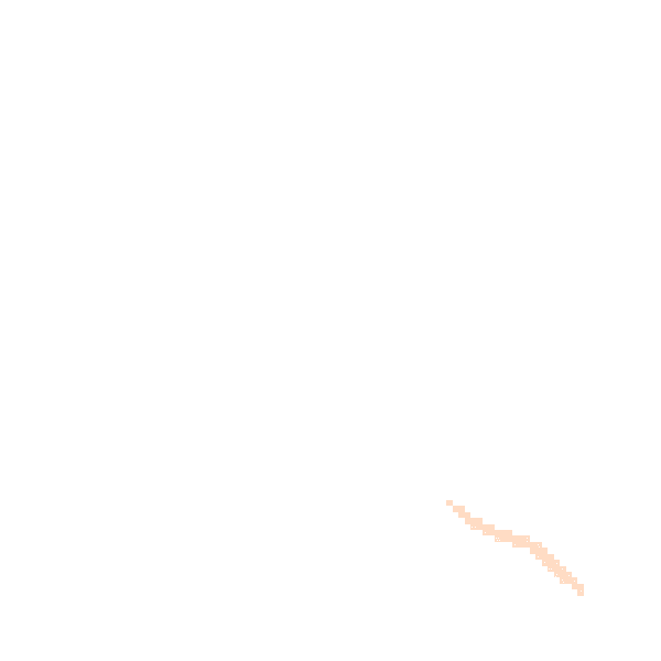 Night-time road noise heatmap for GU26 6RJ