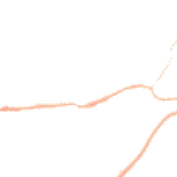 Night-time road noise heatmap for GU27 1DN