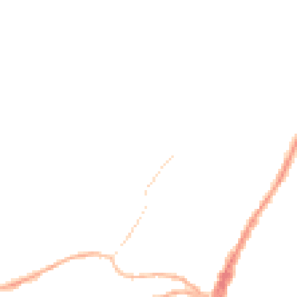 Night-time road noise heatmap for GU27 1FB