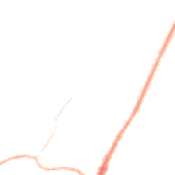 Night-time road noise heatmap for GU27 1FL
