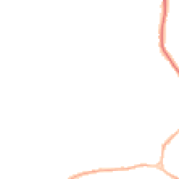 Night-time road noise heatmap for GU27 1PL