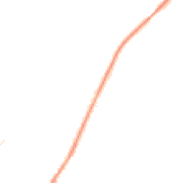 Night-time road noise heatmap for GU27 2BG