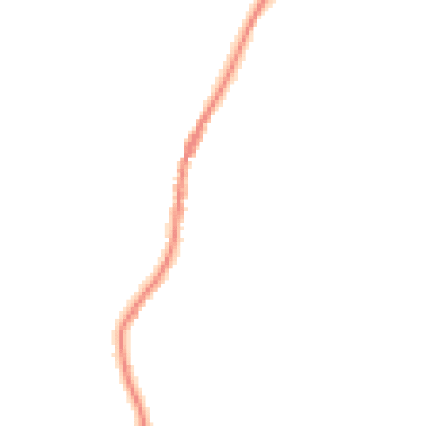 Night-time road noise heatmap for GU27 3EQ