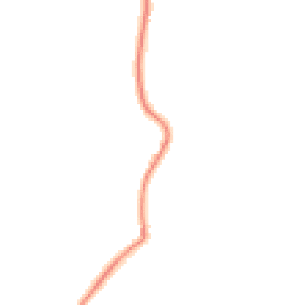 Night-time road noise heatmap for GU27 3EZ