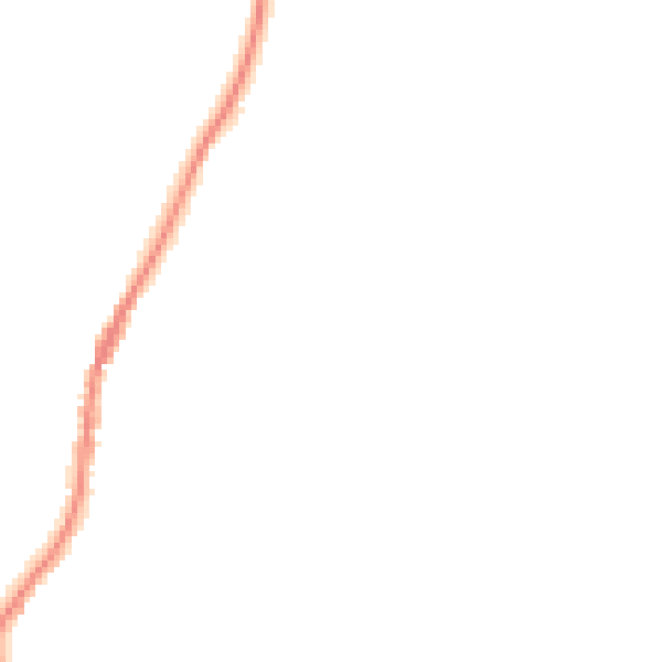 Night-time road noise heatmap for GU27 3HY