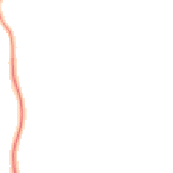 Night-time road noise heatmap for GU27 3LA