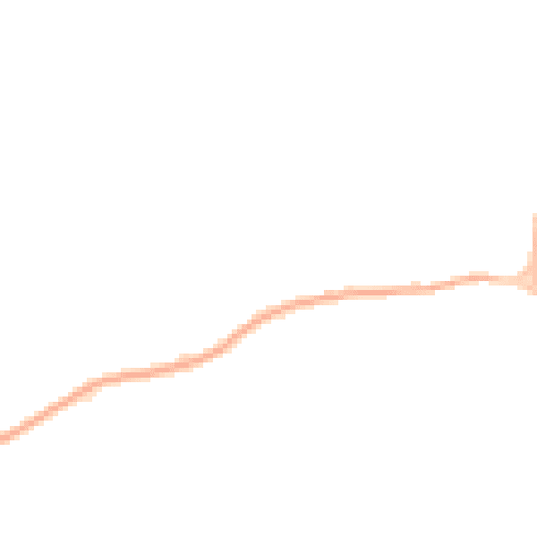 Night-time road noise heatmap for GU27 3QH