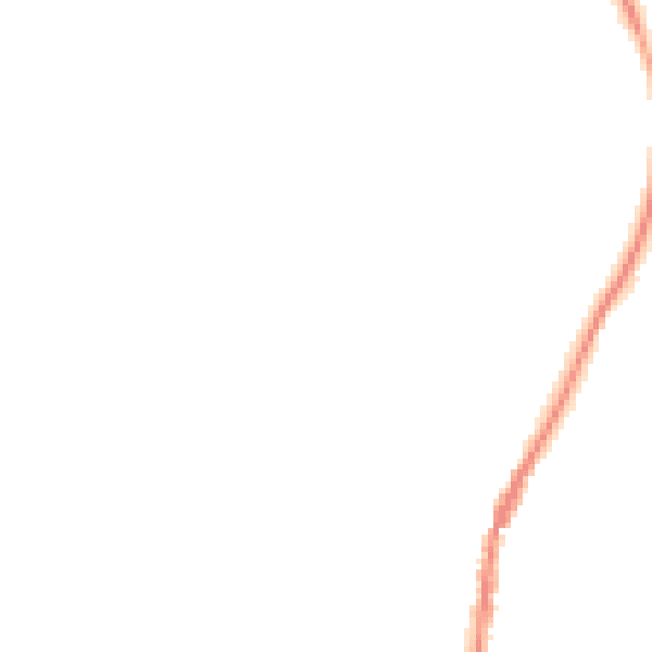 Night-time road noise heatmap for GU27 3TA