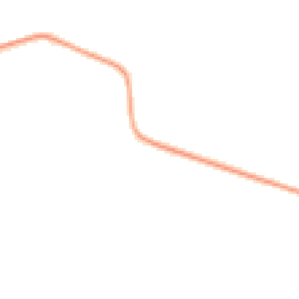 Night-time road noise heatmap for GU28 0HQ