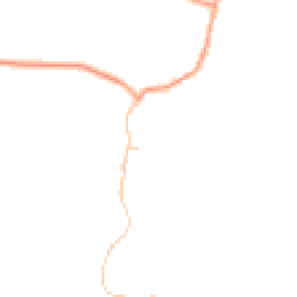 Daytime road noise heatmap for GU28 0NR