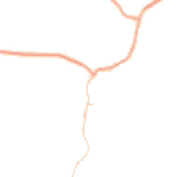 Daytime road noise heatmap for GU28 0NS