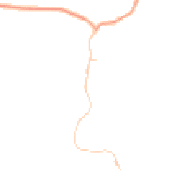 Daytime road noise heatmap for GU28 0NW