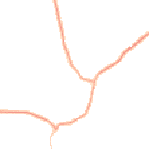Daytime road noise heatmap for GU28 0PY