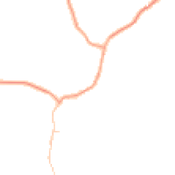 Daytime road noise heatmap for GU28 0QA