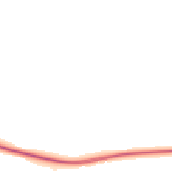 Night-time road noise heatmap for GU28 9AP
