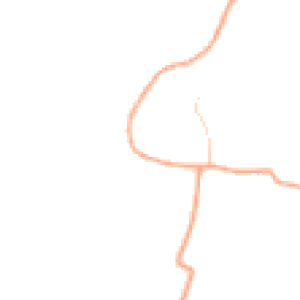 Daytime road noise heatmap for GU28 9AT