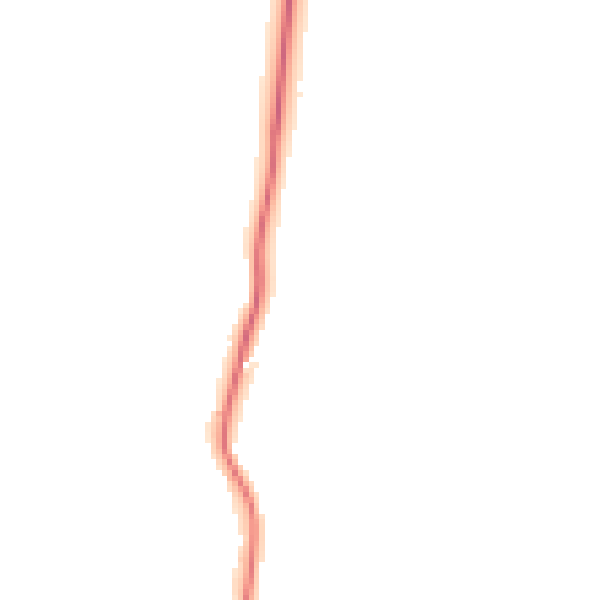 Night-time road noise heatmap for GU29 0AB