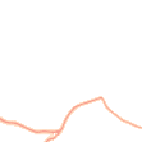 Daytime road noise heatmap for GU29 0AU