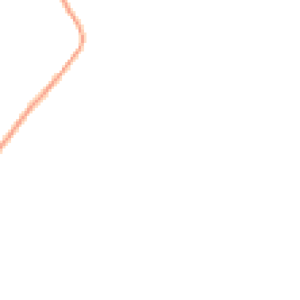Daytime road noise heatmap for GU29 0BG