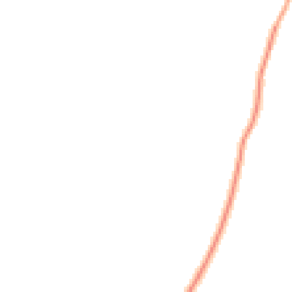Daytime road noise heatmap for GU29 0BZ
