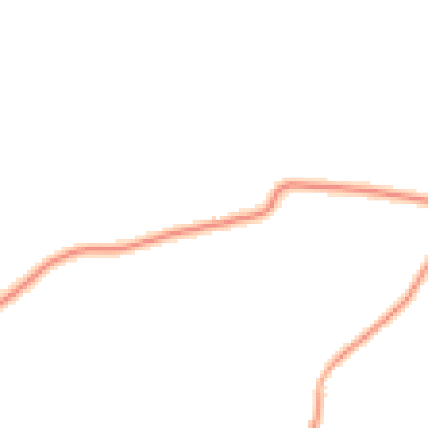 Daytime road noise heatmap for GU29 0DB