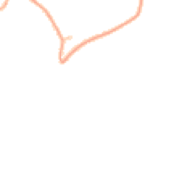 Daytime road noise heatmap for GU29 0DR