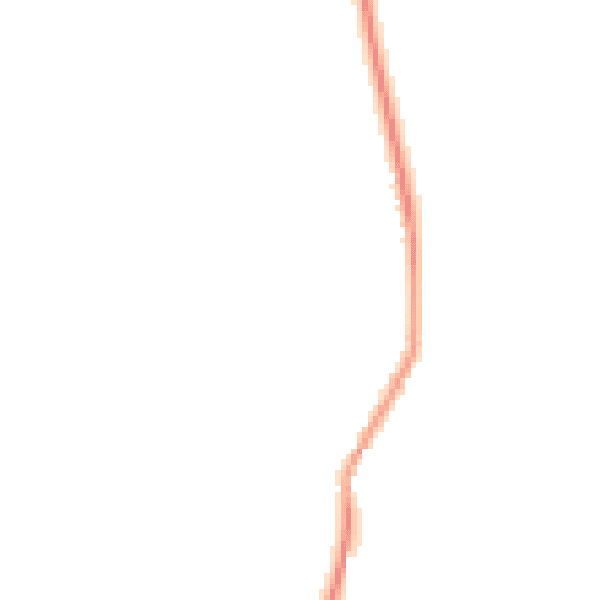 Night-time road noise heatmap for GU29 0EZ