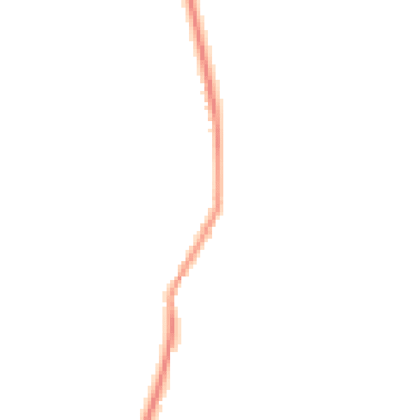 Night-time road noise heatmap for GU29 0HG