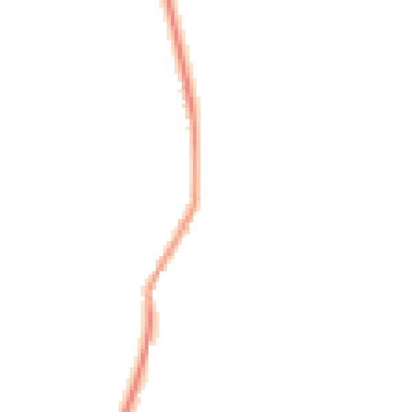 Night-time road noise heatmap for GU29 0HH