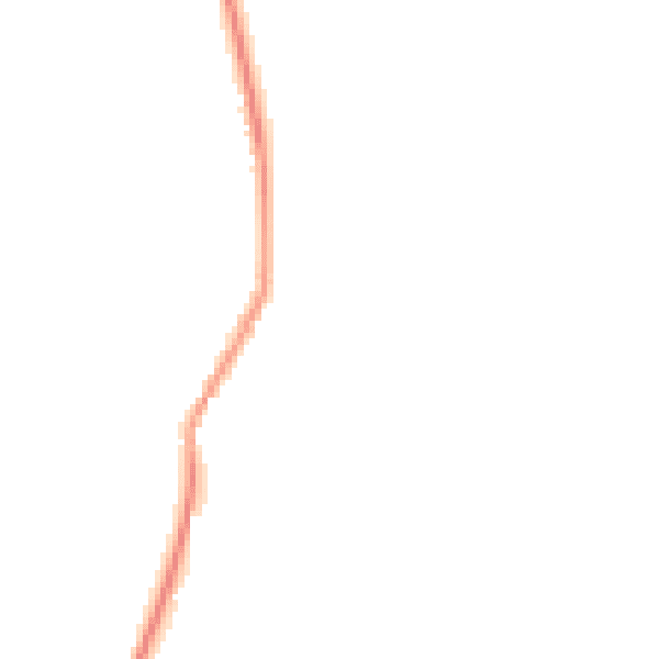 Night-time road noise heatmap for GU29 0HJ