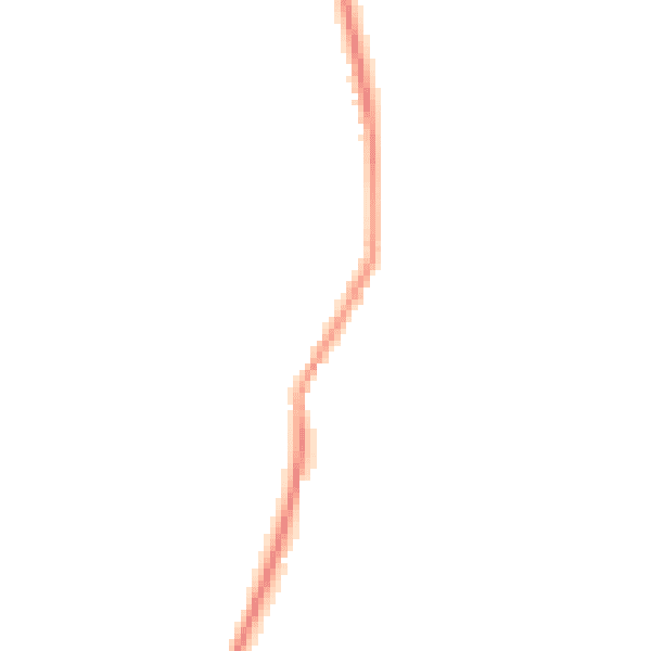 Night-time road noise heatmap for GU29 0HN