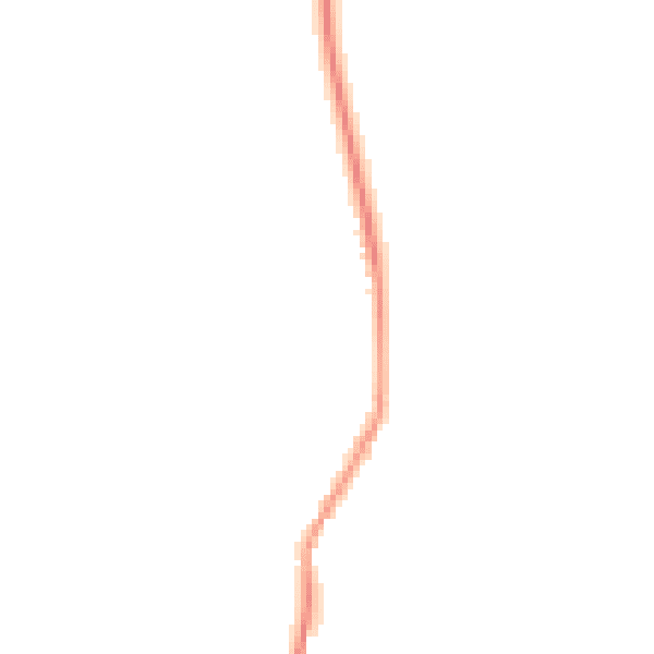 Night-time road noise heatmap for GU29 0HQ
