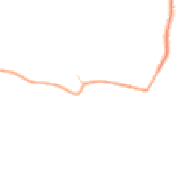 Daytime road noise heatmap for GU29 0HX