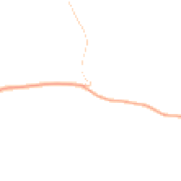 Daytime road noise heatmap for GU29 0HY