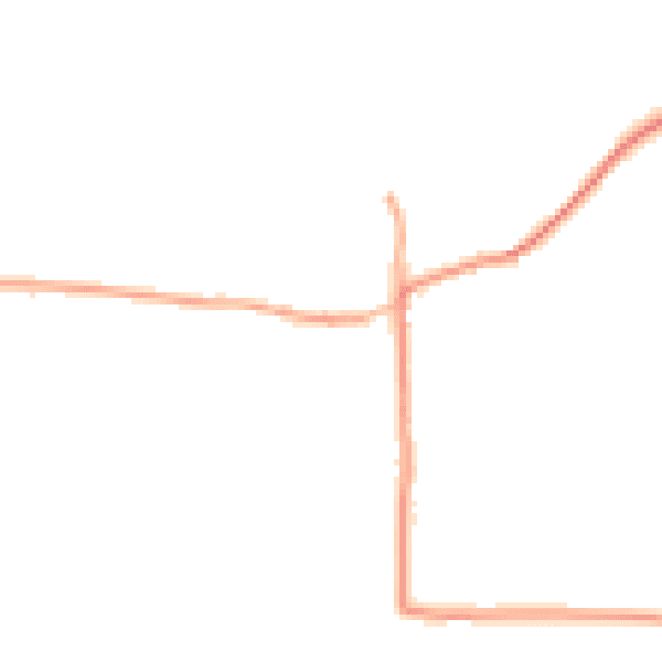 Daytime road noise heatmap for GU29 0LA