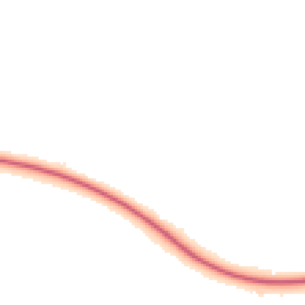 Night-time road noise heatmap for GU29 0NY